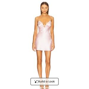 NWT Revolve More to Come Nadya baby pink dress XXS